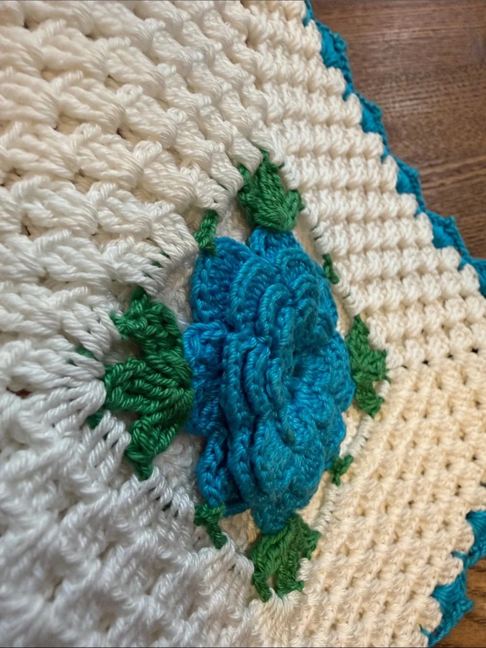 Source Unknown hand crocheted